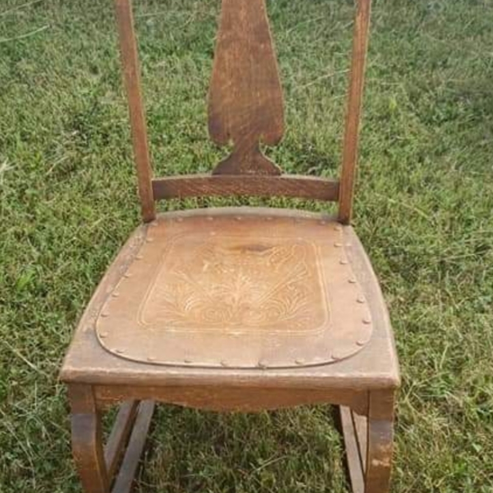 A rocking chair